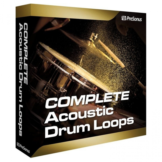 PreSonus Acoustic Drum Loops - Complete