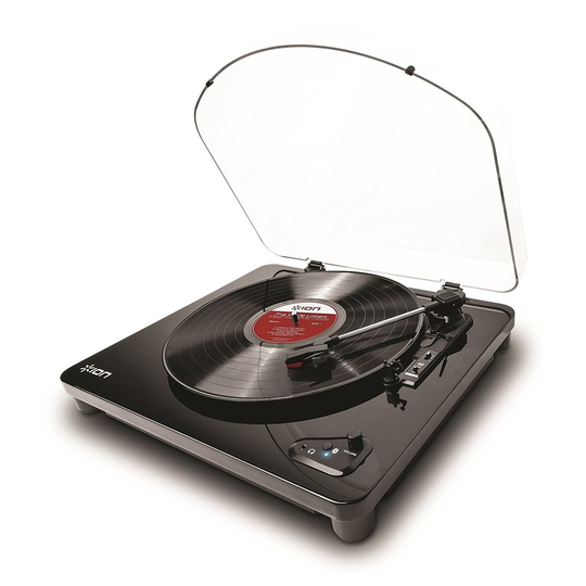 ION Audio Air LP Bluetooth Turntable with USB Conversion Black