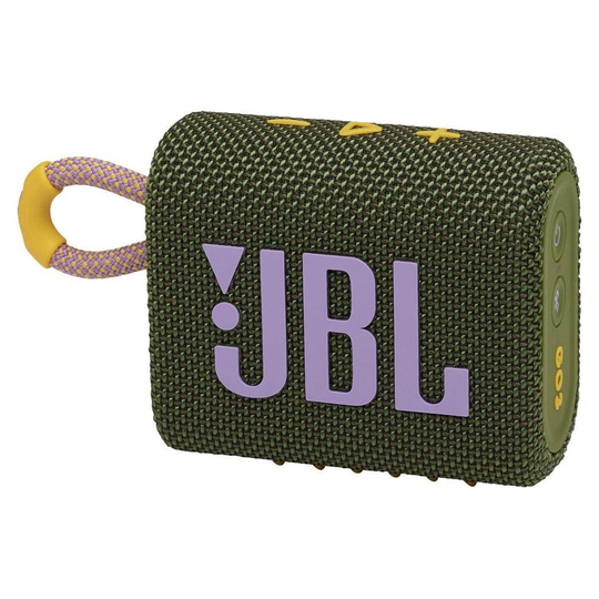 JBL GO 3 - Wireless Bluetooth Portable Speaker, in Green
