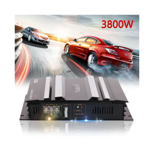 3800W 12V Audio Stereo Power Amplifier 2-Channel Bass Subwoofer C