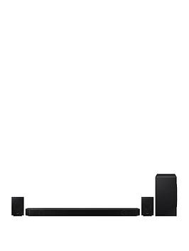 Samsung Q-Symphony Q990B 11.1.4Ch Cinematic Dolby Atmos Wi-Fi Soundbar With Subwoofer Rear Speakers And Alexa Built-In