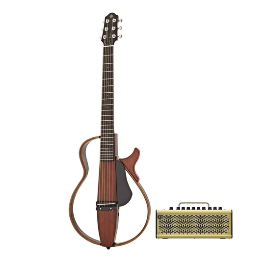 Yamaha SLG200S Steel String Silent Guitar w/ THR10II Amp
