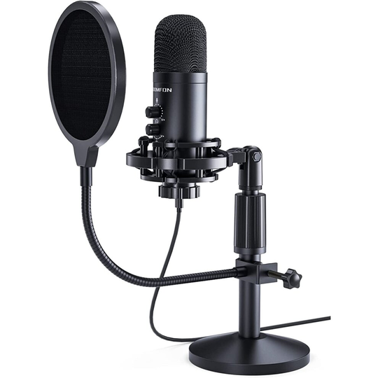 EX-SHOP DISPLAYS SOOMFON USB Condenser Microphone for PC- SOOMFON PC Microphon
