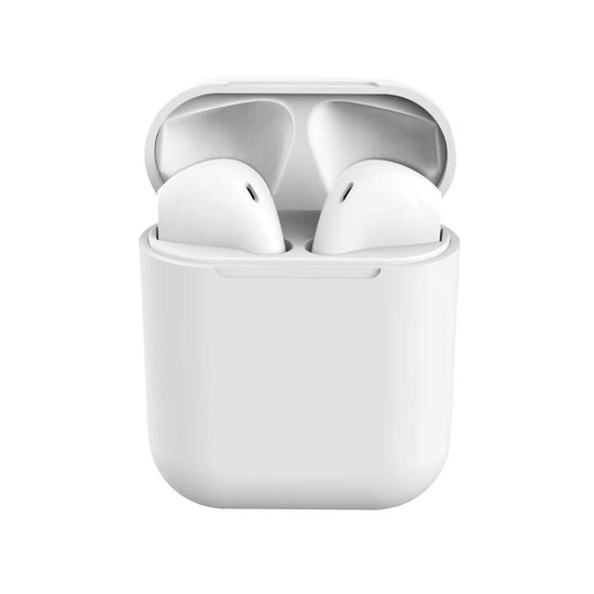 (white) i12 Wireless Bluetooth Headphones HIFI Earphones