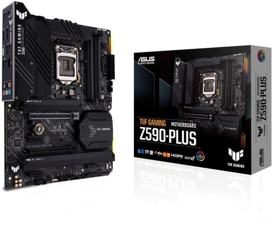 ASUS TUF GAMING Z590-PLUS ATX Motherboard