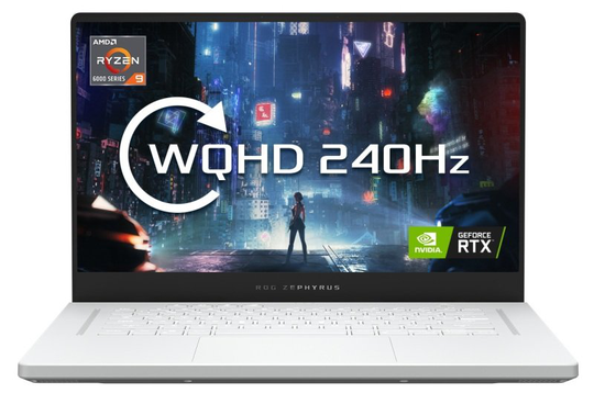 ASUS ROG Zephyrus G15 GA503RW, AMD Ryzen 9 6900HS, 16GB DDR5, 1TB PCIe SSD, NVIDIA GeForce RTX 3070 Ti 8GB, 15.6" WQHD ( 2560x1440), Windows 11 Home Gaming Laptop Grey