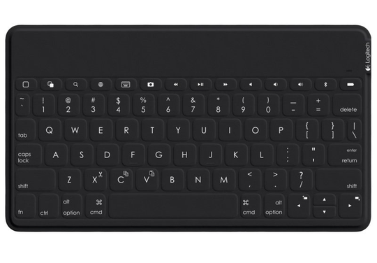 Logitech Keys-To-Go Ultra-Portable Keyboard for iPad - BLACK - UK - BT - INTNL