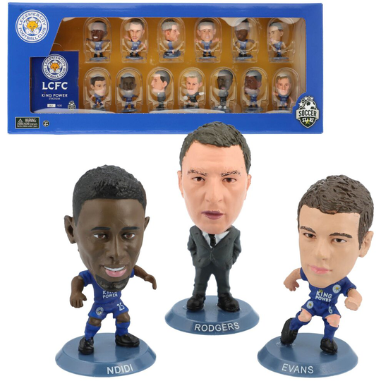 Creative Soccerstarz Leicester Team Pack 13 Figure 2020/21 Version Classic Kit Figures