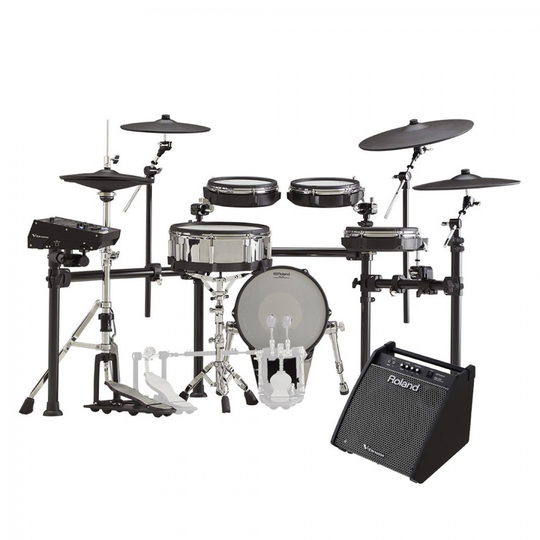 Roland TD-50K2 V-Drums Electronic Drum Kit with PM-200 Amplifier