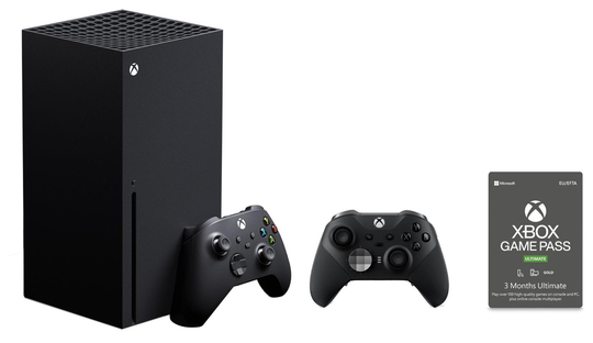 Xbox Series X Console, Elite Controller & Game Pass Bundle