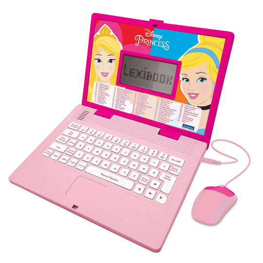 Lexibook Disney Princess Educational Laptop With 124 Activites