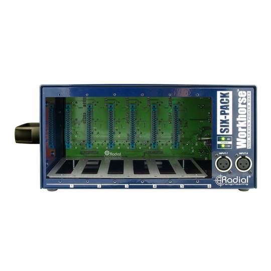 Radial Workhorse Six Pack 500 Series Power Rack