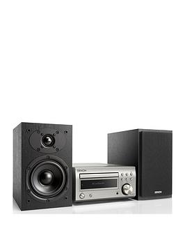 Denon D-M41 Micro Hi-Fi System - Silver