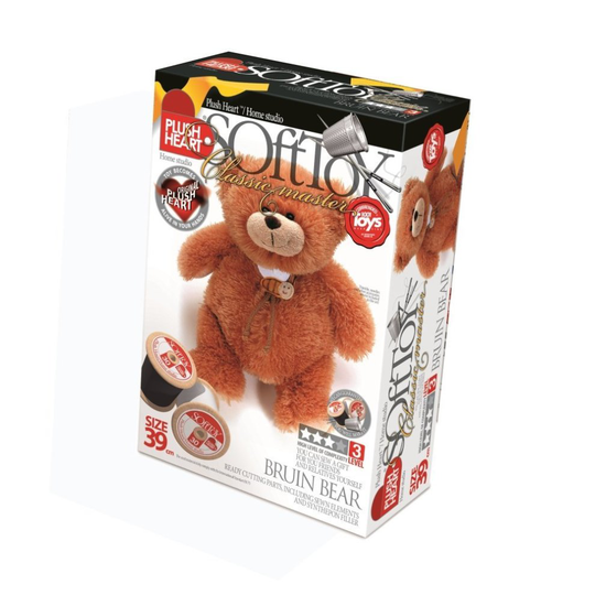 39cm Diy Plush Standing Bear Craft Kit - Hearts 39cm Elf457006 - plush hearts diy standing bear 39 cm elf457006 39cm