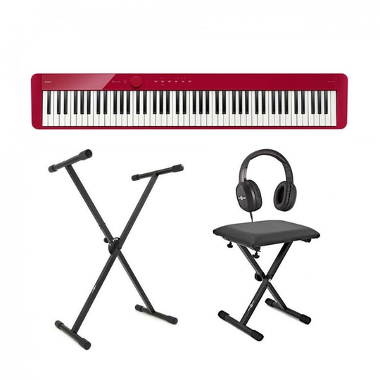 Casio PX S1100 Digital Piano X Frame Package Red