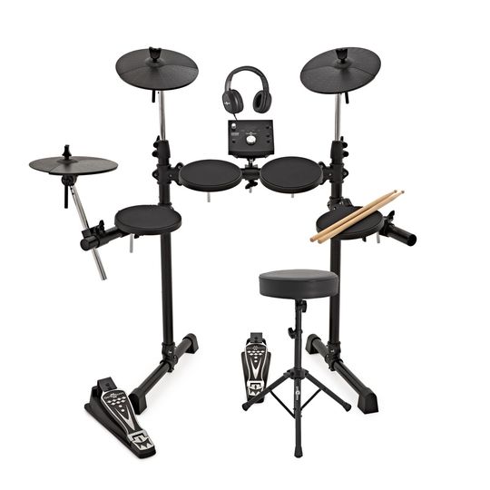 Digital Drums 400 Compact Electronic Drum Kit Package Deal