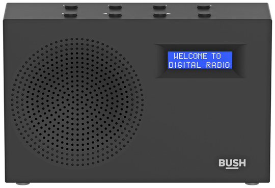 Bush DAB / FM Radio - Black