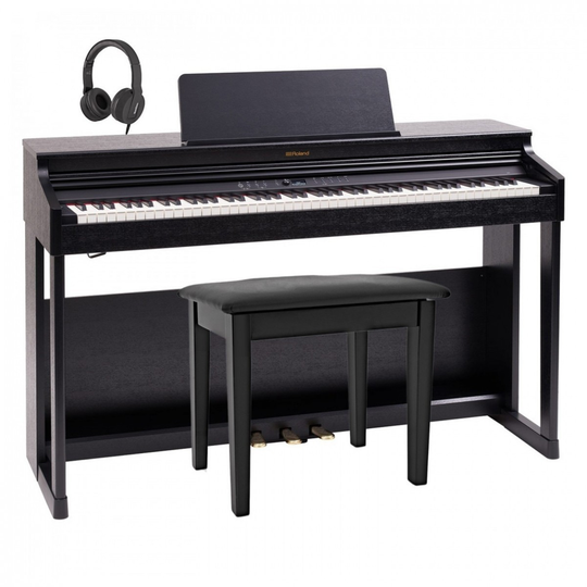 Roland RP701 Digital Piano Package Contemporary Black