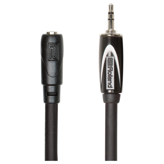Roland Headphone Minijack Extension Cable 1/8" 25ft/7.5m