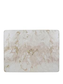 Creative Tops Grey Marble Placemats &Ndash; Set Of 6