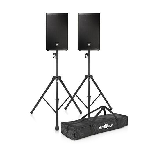 Electro-Voice ELX112P 12" Powered Loudspeaker Pair with Stands