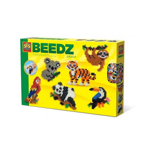 string bead set Beedz Jungle animals 2400 pieces