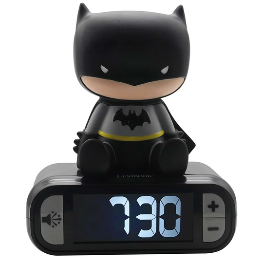 Lexibook Batman Childrens Clock With Night Light
