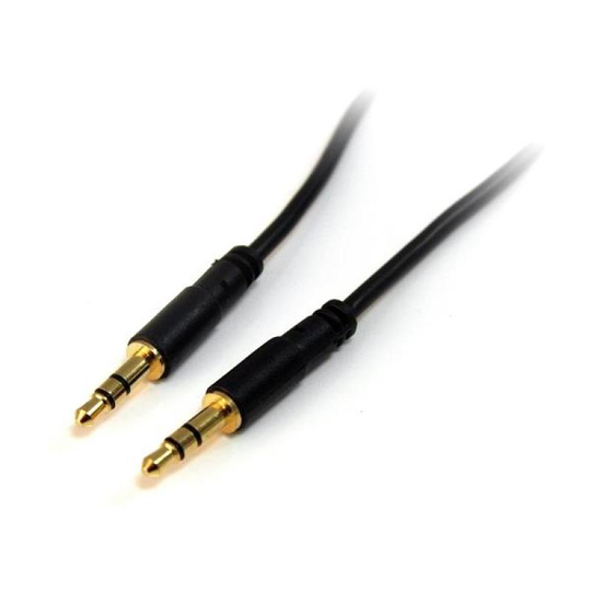 Startech.com 6 ft Slim 3.5mm Stereo Audio Cable - M/M
