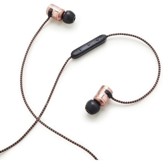 ROC Model 3 Wired Sport Earbuds In-Ear Headphones - Copper