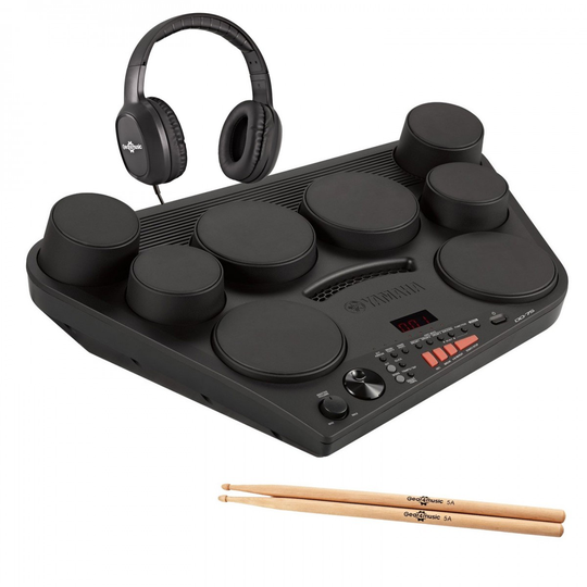 Yamaha DD-75 Electronic Drum Pad Kit w/Headphones and Sticks