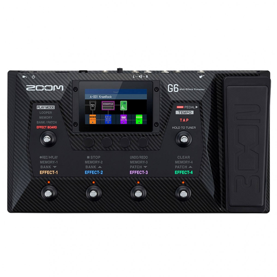Zoom G6 Guitar Multi-Effects