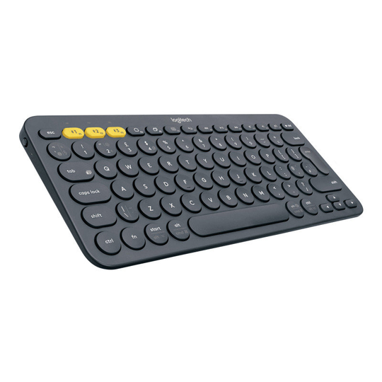 Logitech K380 Multi-Device Bluetooth Keyboard, Grey