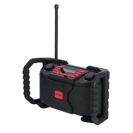 Worksite DAB/DAB+ FM Radio by Labgear Water Resistant Bluetooth Speaker