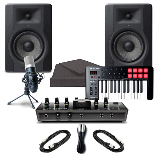 M-Audio AIR 192-14 Audio Interface Complete Production Bundle