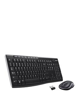 Logitech Wireless Desktop Mk270 - Uk Layout