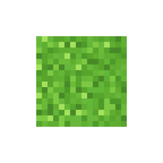 Fat Quarter Minecraft Pixels Green 100% Cotton Quilting Fabric