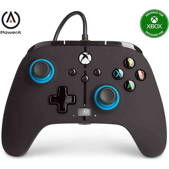 PowerA Enhanced Wired Controller for Xbox Series X S ? Blue Hint