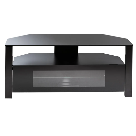 Alphason D-Shaped Ambri 1100 TV Stand - Black