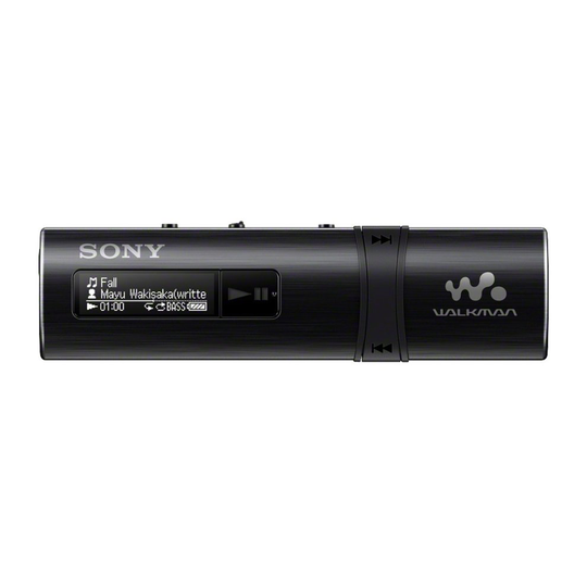 Sony NWZ-B183FB Portable Walkman with Built-in USB - Black