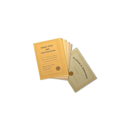 Certificate Paper -100 A4 Marble Assorted Sheets 100gsm