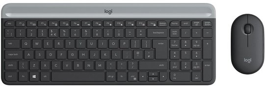 Logitech MK470 Slim Wireless Combo Keyboard and Mouse