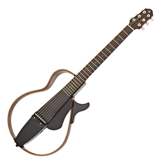 Yamaha SLG200S Steel String Silent Guitar Translucent Black