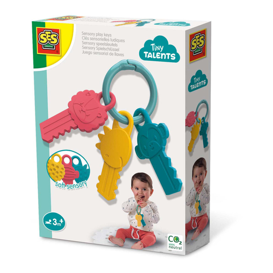 SES Creative Tiny Talents Children's Sensory Play Keys Toy