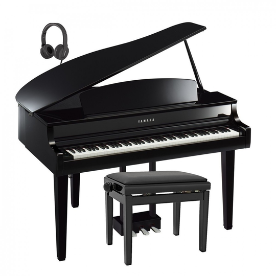 Yamaha CLP 765 Digital Grand Piano Package Polished Ebony
