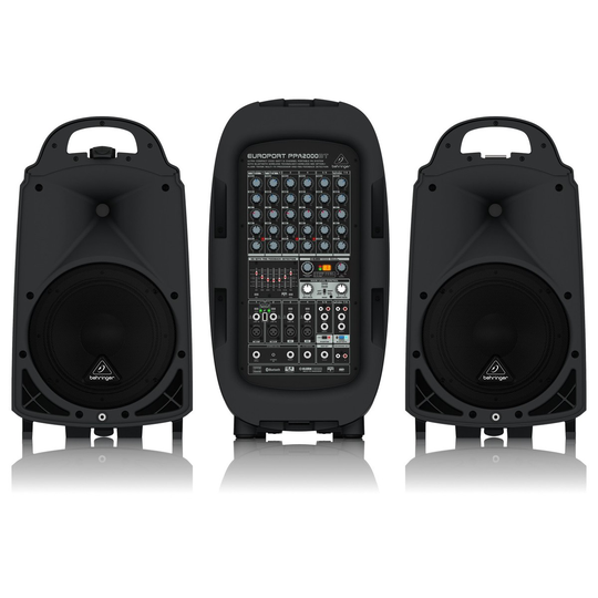 Behringer Europort PPA2000BT 8 Channel Portable PA System