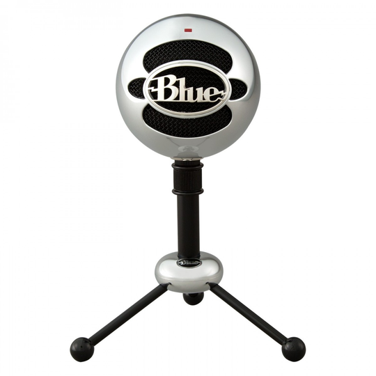 Blue Snowball USB Microphone Brushed Aluminium