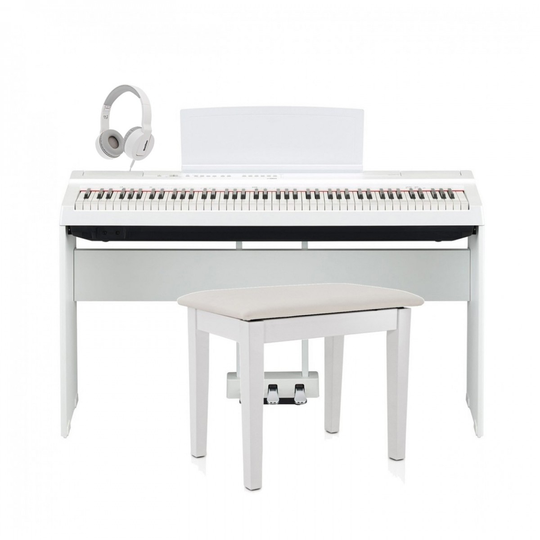 Yamaha P125A Digital Piano Pedal Package White