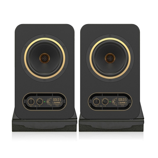 Tannoy GOLD 5 5" Active Monitor Speakers with Isolation Pads