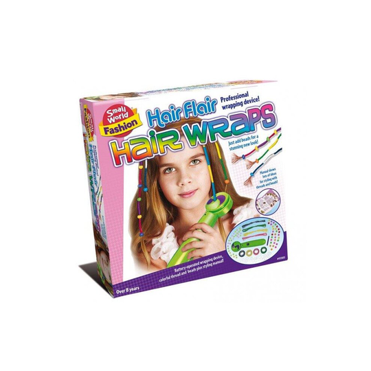 Hair Styles Hair Flair Hair Wraps Cosmetics & Jewellery Hair Decoration Toy Suitable for Ages 8 +