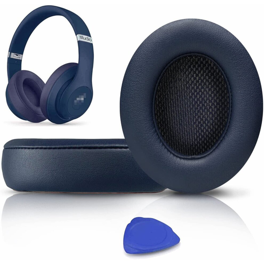 SoloWIT Replacement Ear Pads Cushions for Beats Studio 2.0 & 3 Wired/Wireless OVER-EAR Headphones, Earpads with Soft Protein...